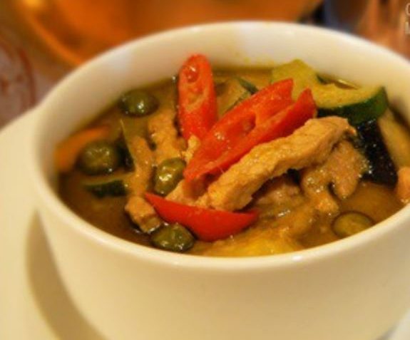 thajské green curry